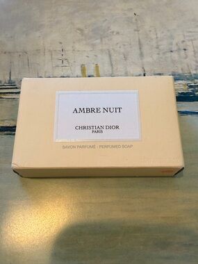 CHRISTIAN DIOR💛~AMBRE NUIT Perfumed Soap🛁Luxury Collection Privee CD Line 💛